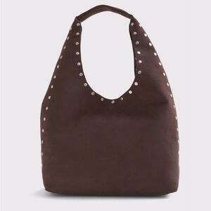 Studded Vegan Tote Bag